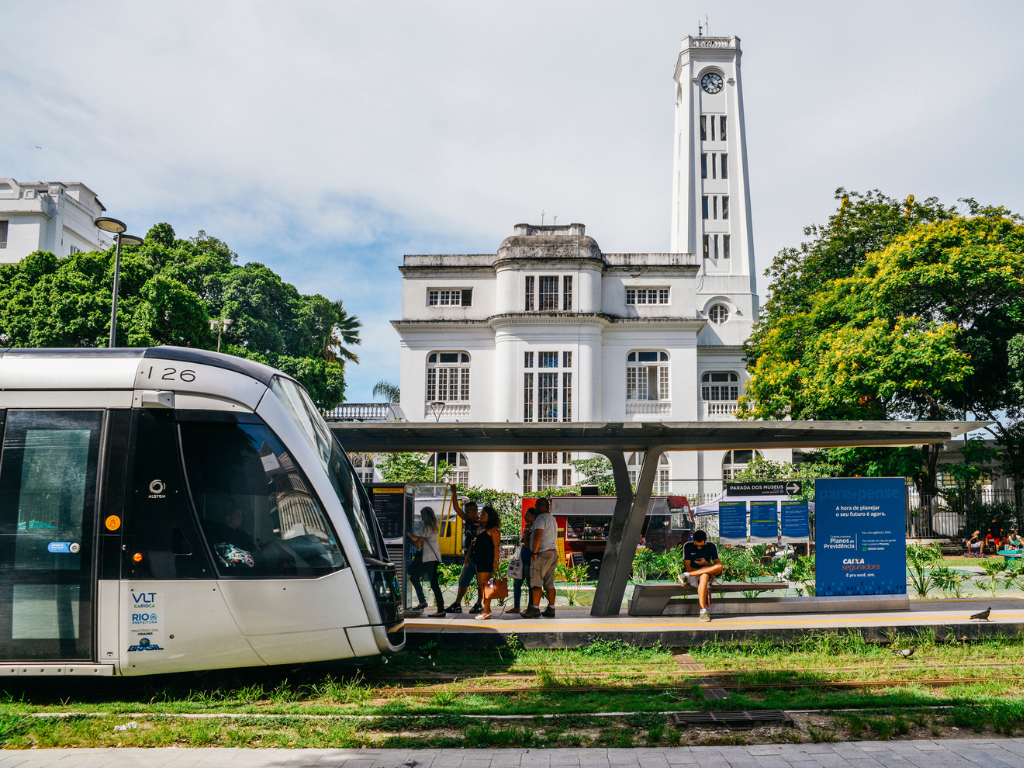 Rio de Janeiro VLT stop