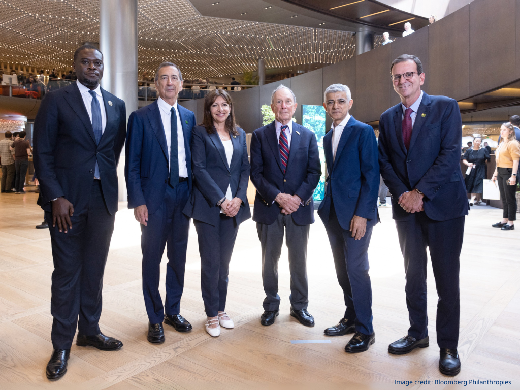 Breathe Cities mayors at LCAW photo op